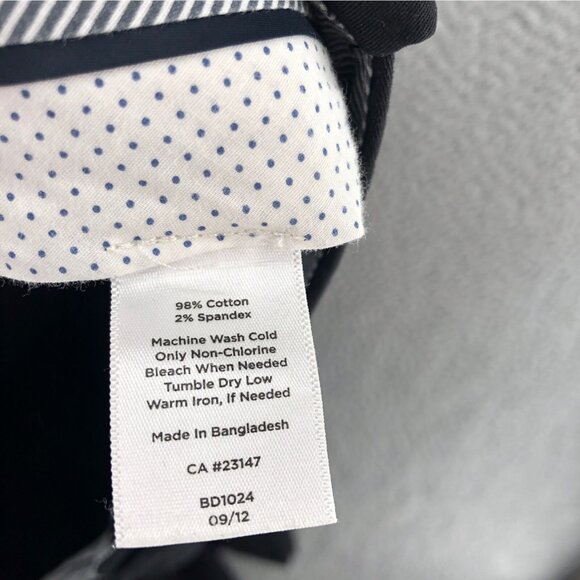 Talbots Pants Womens 8 Black Curvy Stretch Cropped Pockets Office Work Casual - Picture 6 of 11